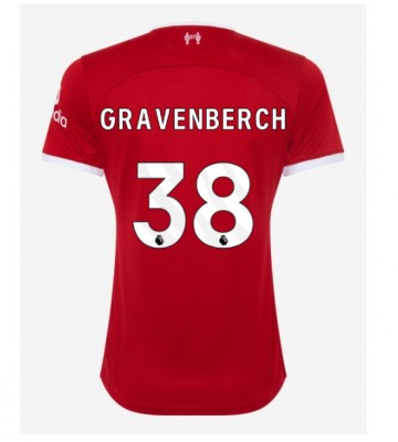 Maillot de foot Liverpool Ryan Gravenberch #38 Domicile Femmes 2023-24 Manches Courte